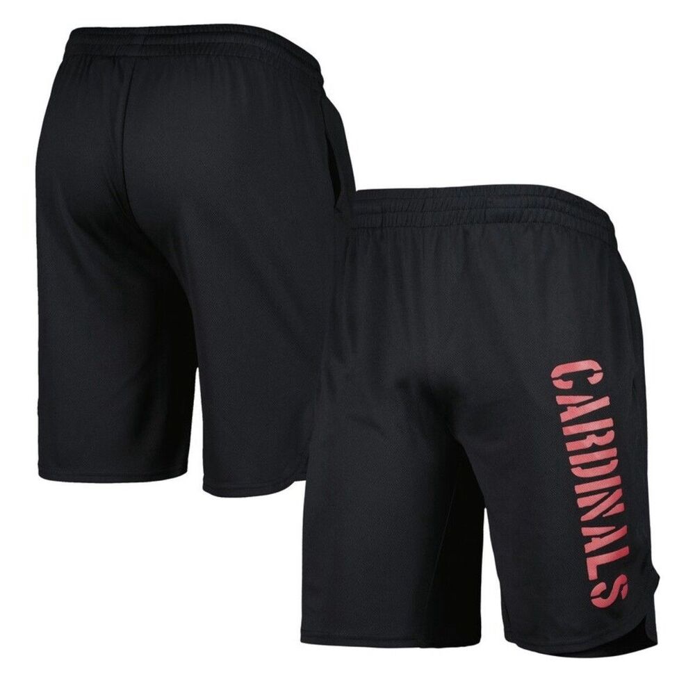 Arizona Cardinals MSX by Michael Strahan Team Shorts - Black 2XL Men's NWT